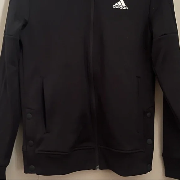 Adidas Women's Black Bomber Jacket - Picture 3 of 6